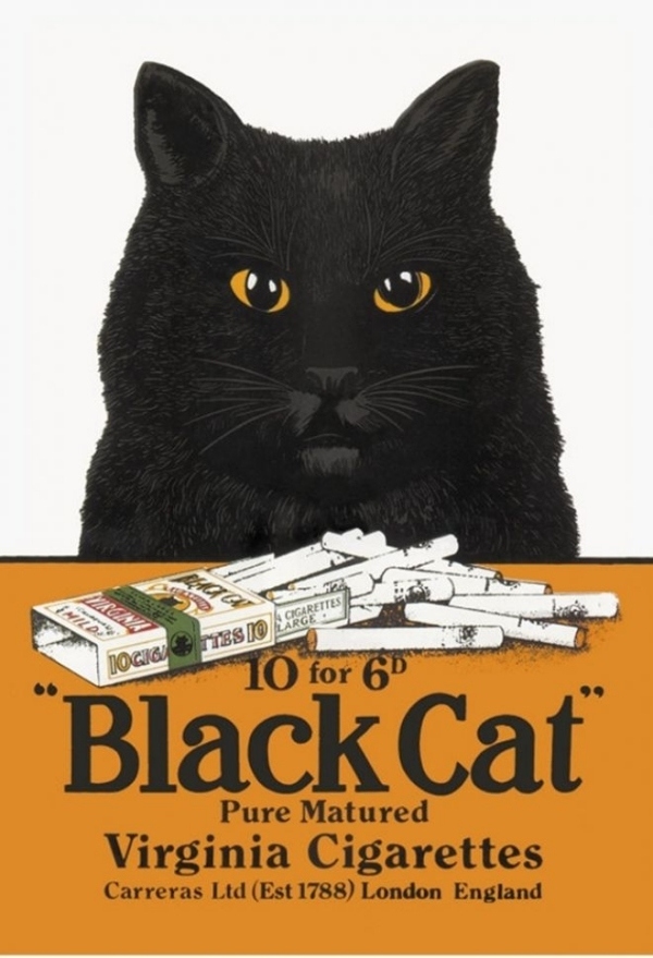 Винтажная реклама с кошками