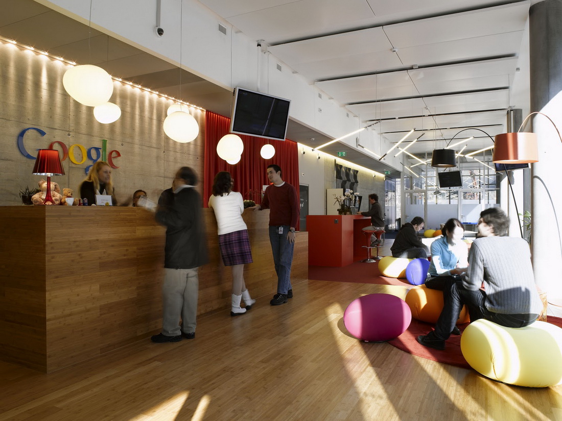 офис Google в Цюрихе
