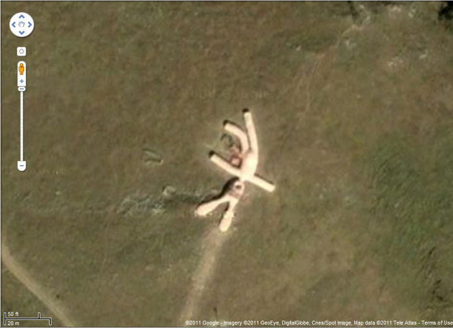 Странные фото с Google Maps