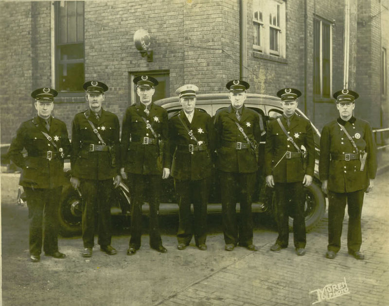 Полицейские в начале 20-ого столетия