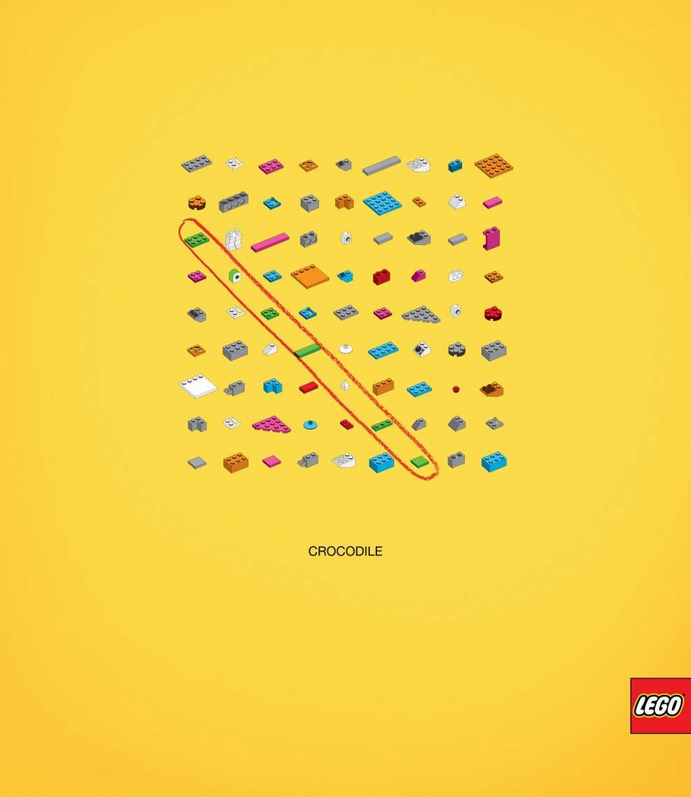 Забавная реклама LEGO
