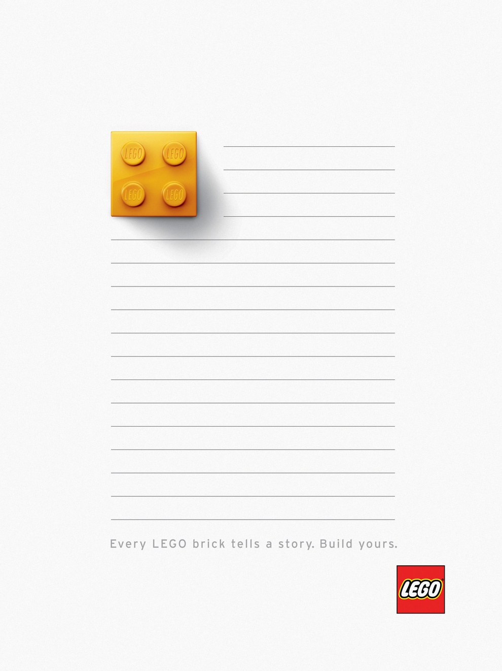 Забавная реклама LEGO