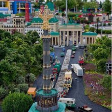 Удивительная модель города из Lego