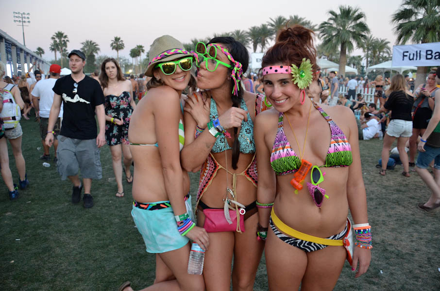 Девушки с Coachella 2012.
