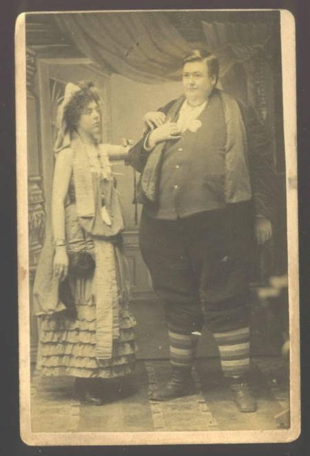 Актеры цирка-паноптикума из прошлого