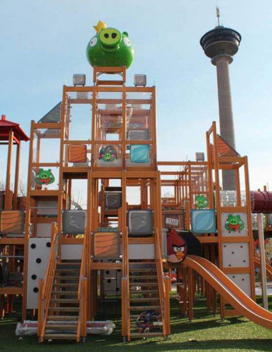 Тематический парк Angry Birds в Финляндии