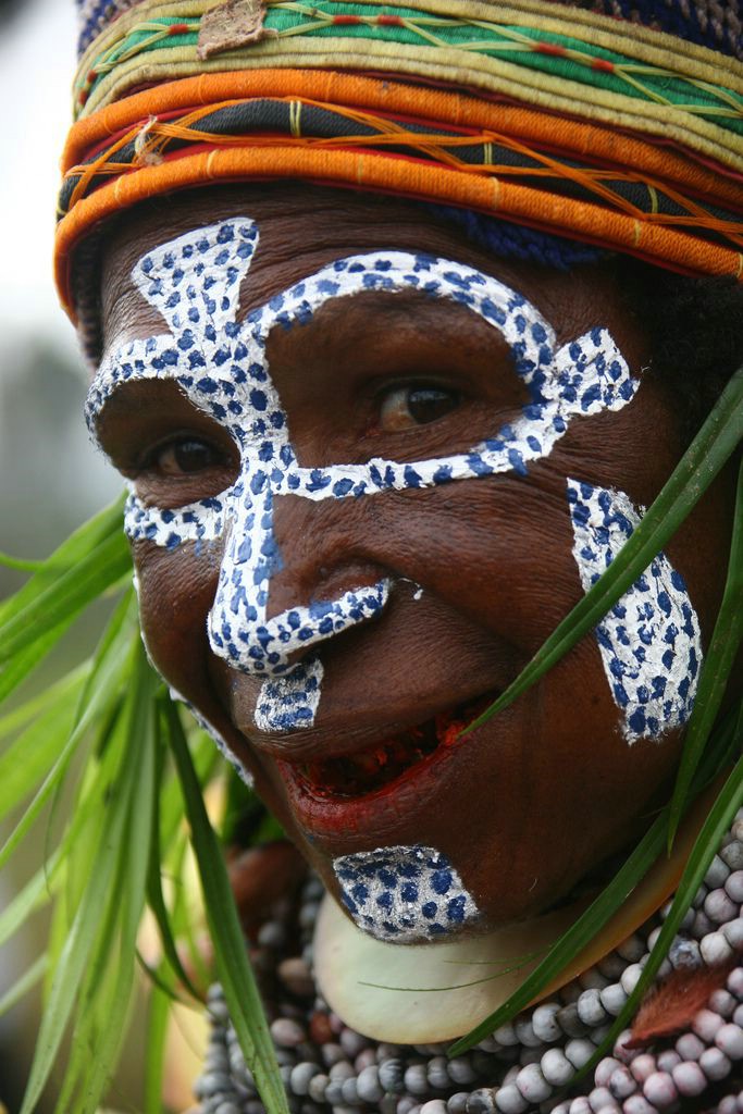 Люди Папуа - Новая Гвинея