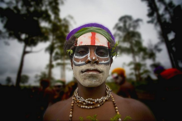 Люди Папуа - Новая Гвинея