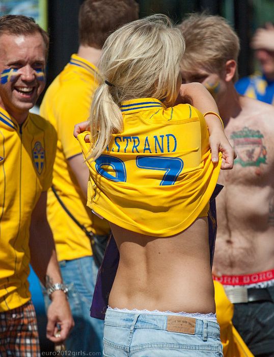 Болельщицы с Евро 2012