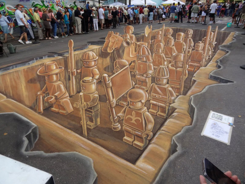  3D Street Painting