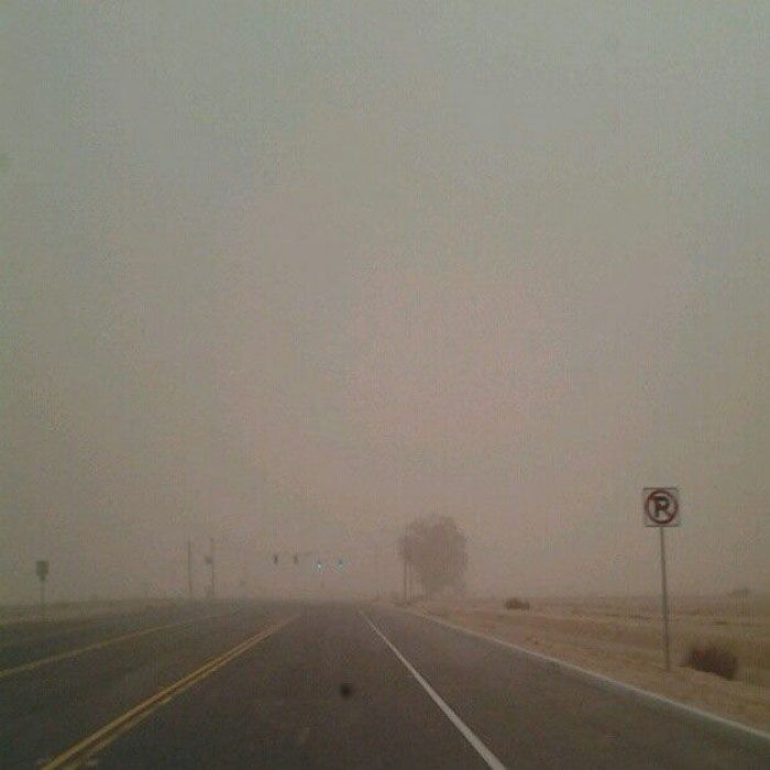 Жуткая Песчаная буря в Аризоне