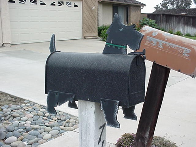 Смешные и странные почтовые ящики