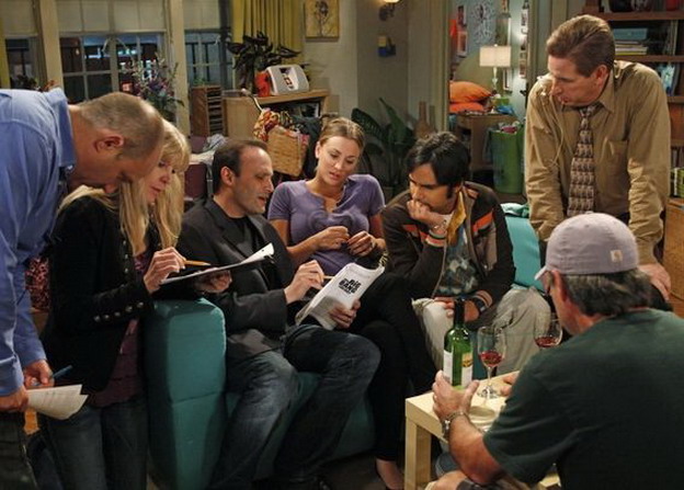 На съемочной площадке The Big Bang Theory