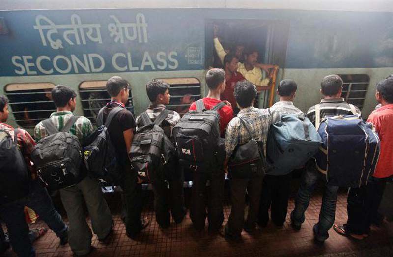 Ужасы железнодорожного транспорта в Индии