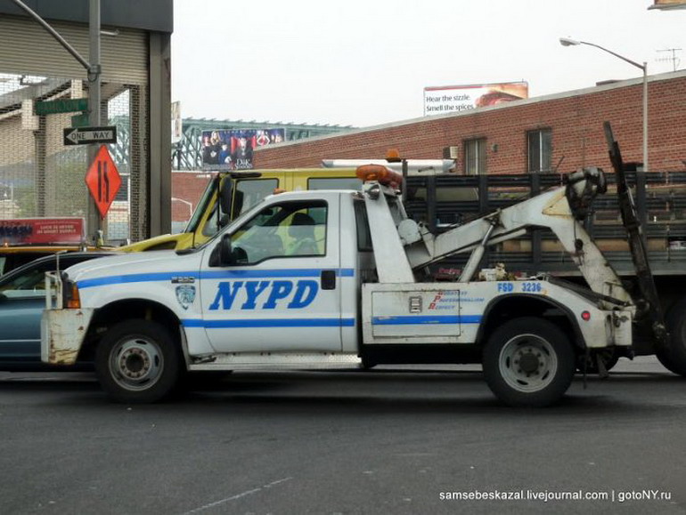 На чем ездит полиция Нью-Йорка