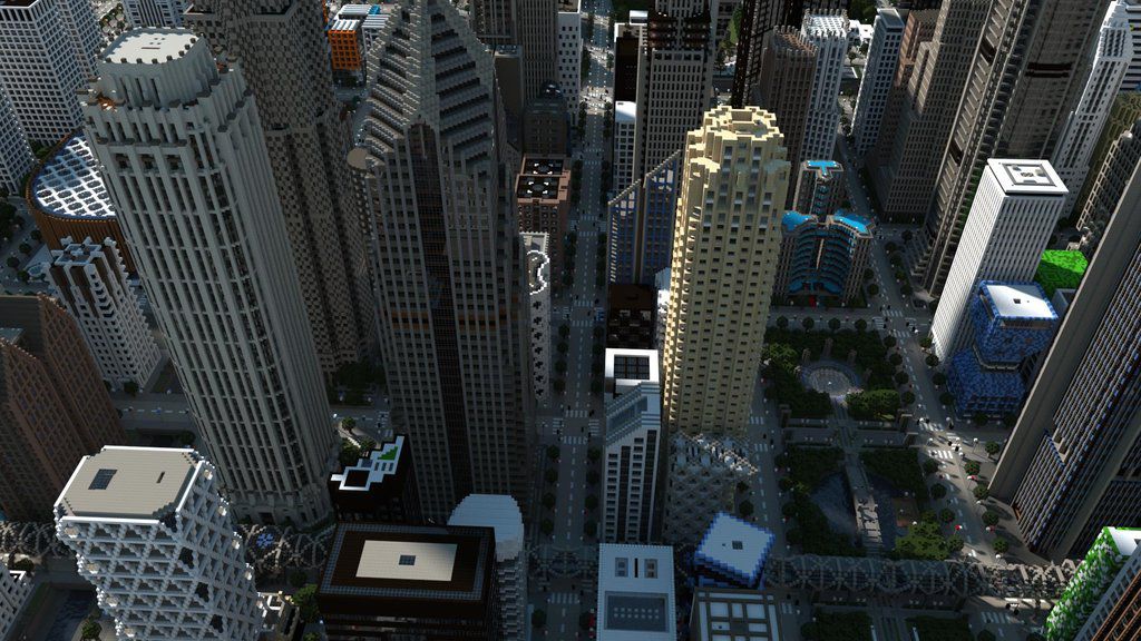 Великолепный Minecraft City