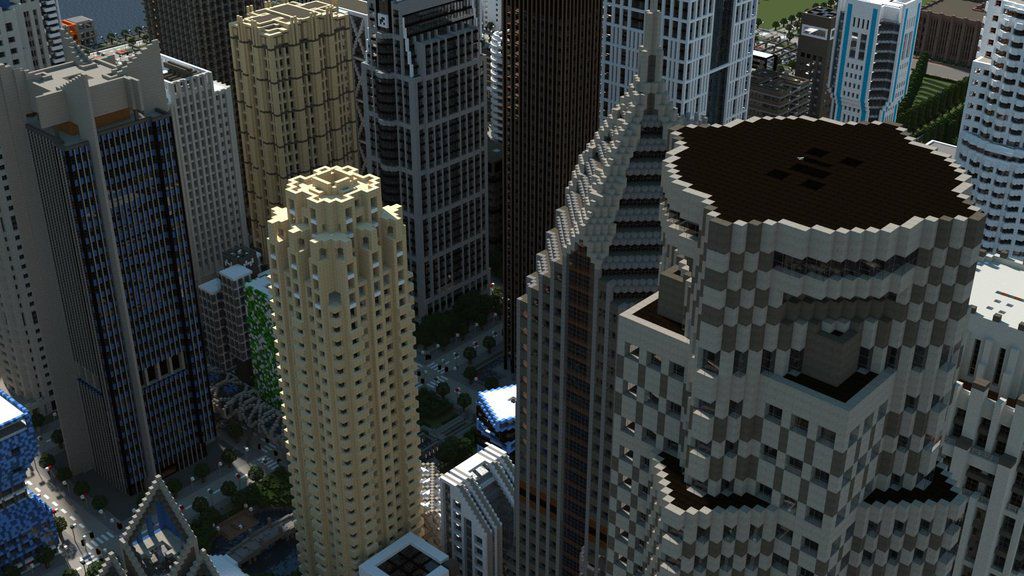 Великолепный Minecraft City