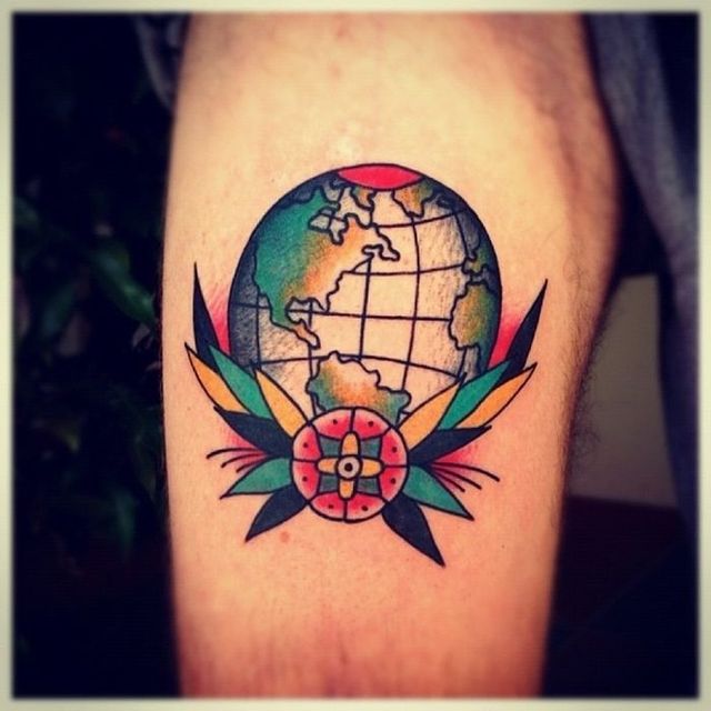 Татуировки на тему путешествий