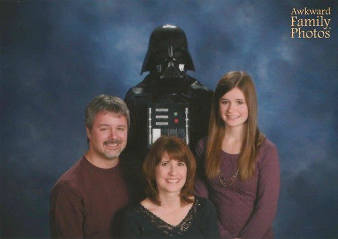 Необычные семейные фотографии