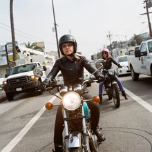 Woman's Motorcycle
