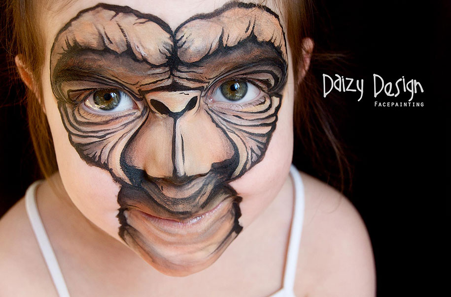 Детский face-painting от Кристи Льюис