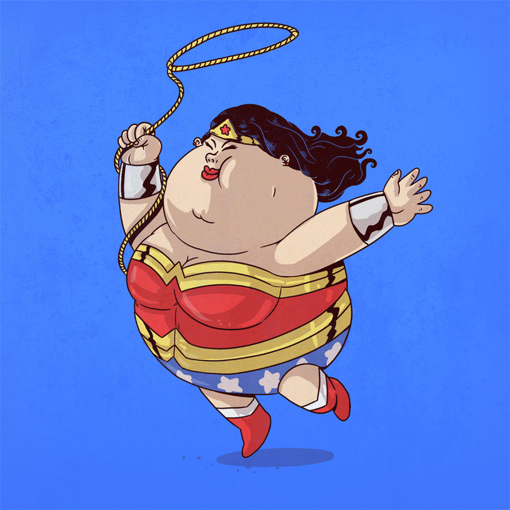 Супергерои-толстячки