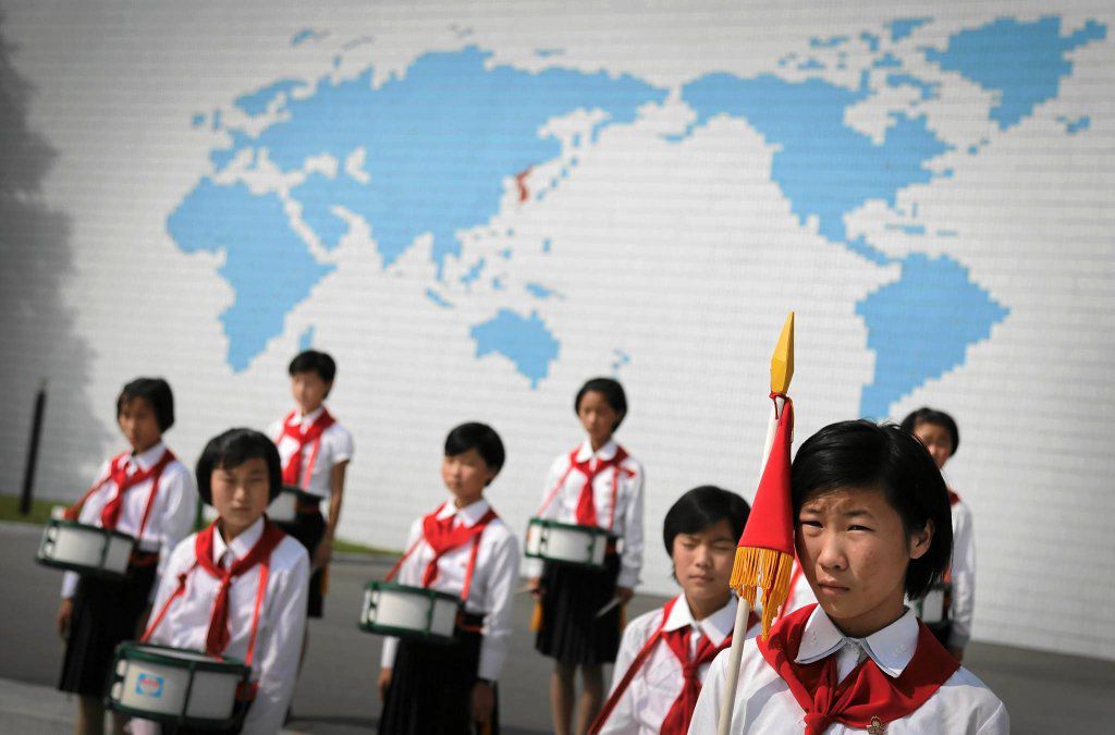 Летний детский лагерь в Северной Корее
