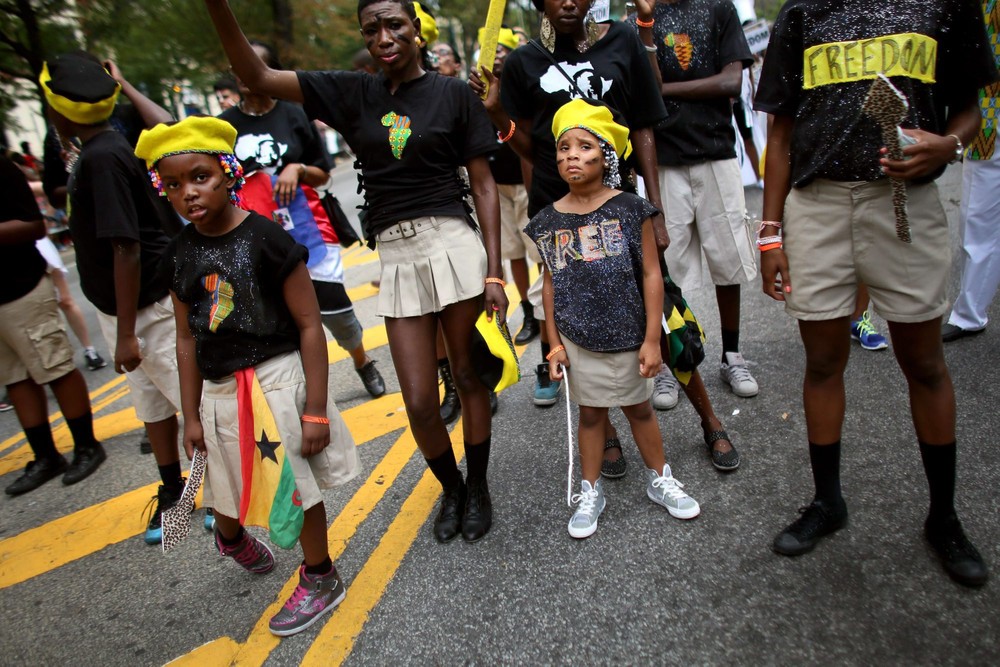 Ежегодный West Indian Day Parade.