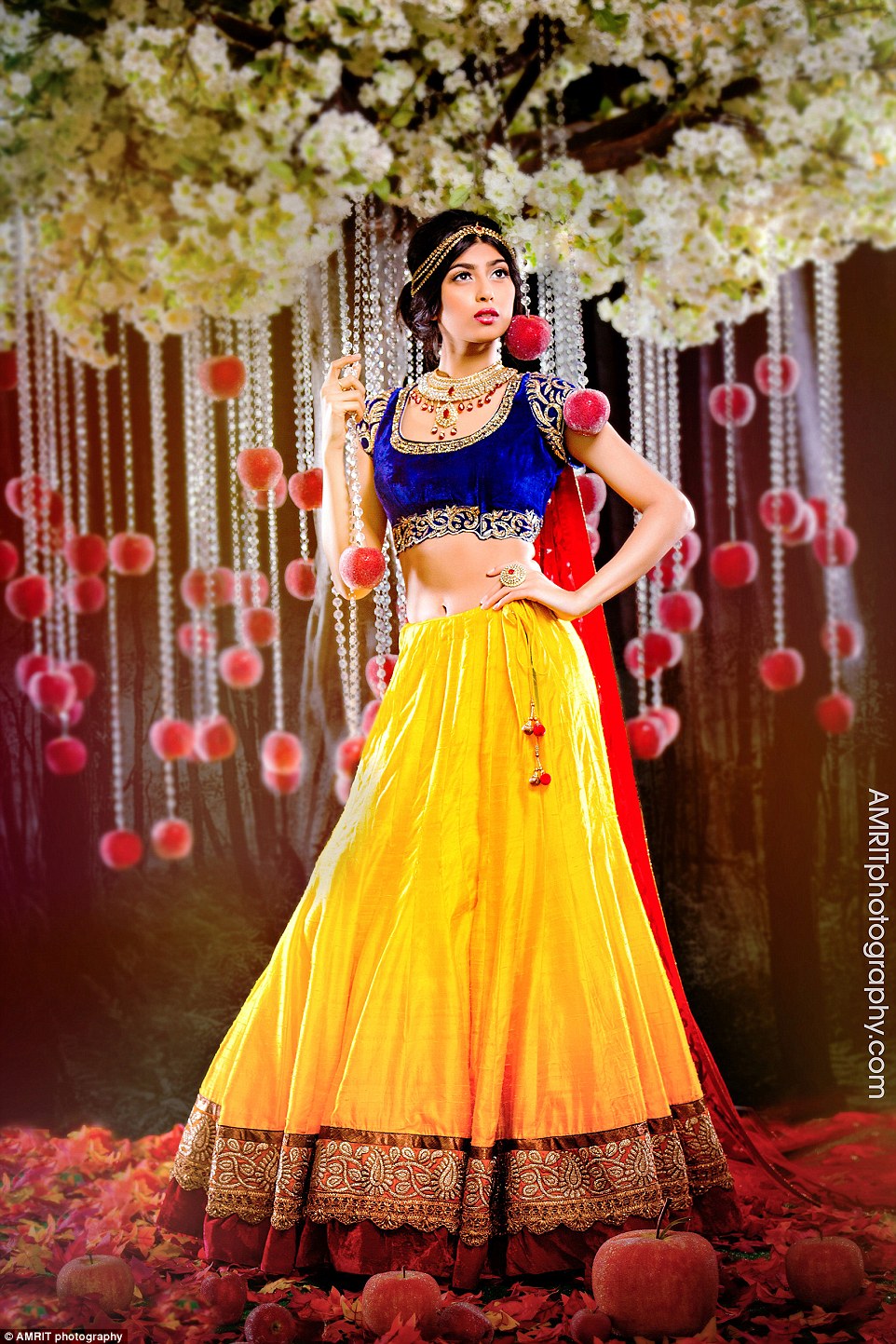 Индийские невесты в образе диснеевских принцесс