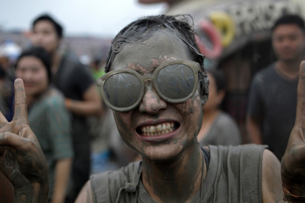 Ежегодный фестиваль грязи в Южной Корее