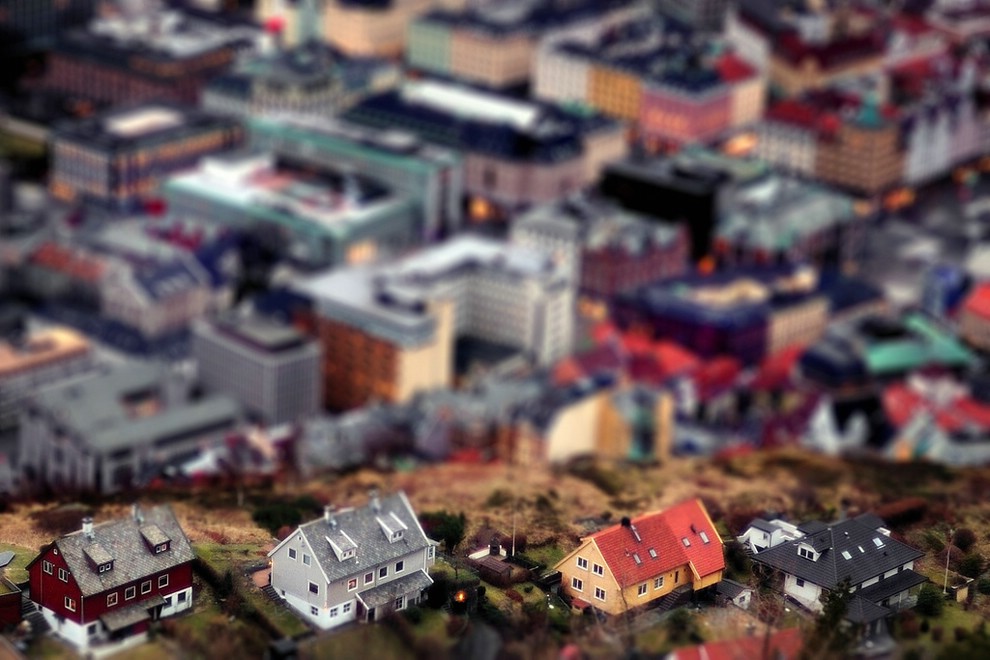 ���������� � �������� tilt-shift