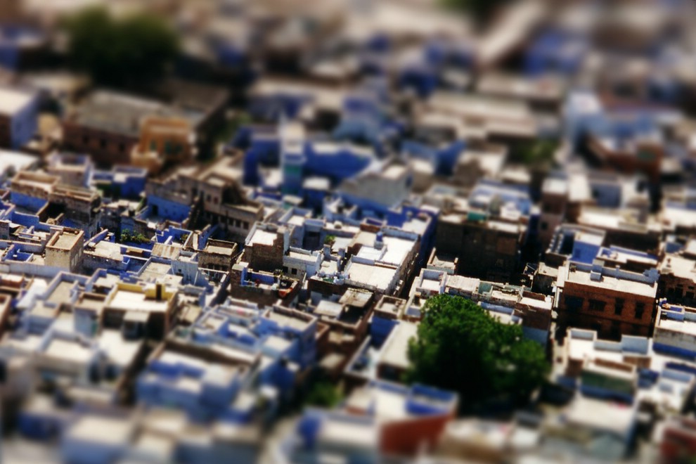 ���������� � �������� tilt-shift
