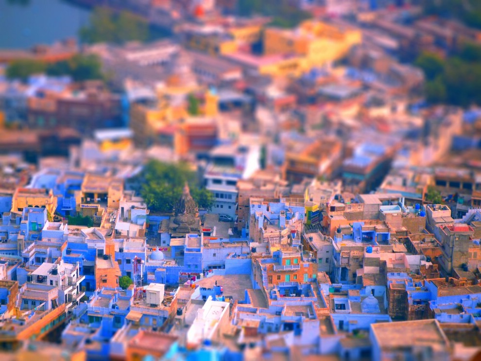 ���������� � �������� tilt-shift
