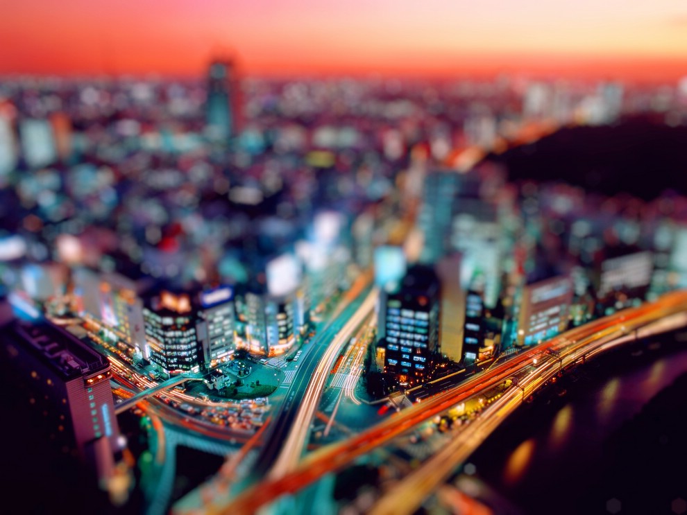���������� � �������� tilt-shift