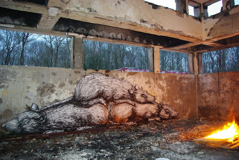 Street Art �� Roa