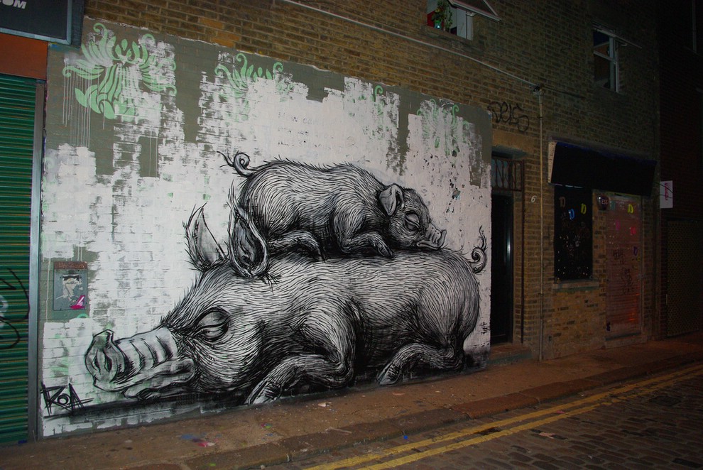 Street Art �� Roa