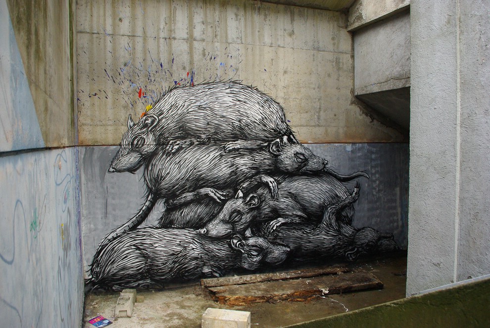 Street Art �� Roa