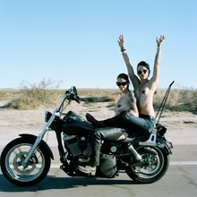 Woman's Motorcycle